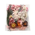 Materiali fai-da-te mini fiori secchi assortiti per decorazione in borsa trasparente - Pacchetto Materiali Misti Fai da Te / 1 Sacchetto (Circa 17,5 g) / Serie Rosa