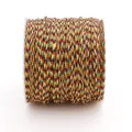 High-quality 0.8mm multi-colored nylon jade thread spool for DIY jewelry braiding - 0.8mm (30m/Roll) / Gradient Dyed #095