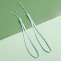 Durable mint green polyester multipurpose lanyard strap for phone, USB and keychains - Light Cyan