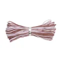 0.8mm nylon jade thread cord bundle in pink and brown for professional DIY jewelry making - 0.8mm (1 Piece) / Gradient Dye #078 (10m/Bundle)