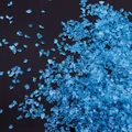 Irregular blue AB iridescent glass chips for DIY crafts and nail art decoration - Dark Blue