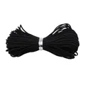 0.8mm black No. 72 jade thread for DIY jewelry making and bracelet weaving - 0.8mm (10m/Bundle) / Black