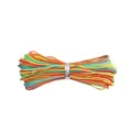 0.8mm rainbow gradient nylon jade thread for DIY handmade jewelry weaving and crafts - 0.8mm (1 Piece) / Gradient Dye #084 (10m/Bundle)