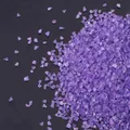 Irregular purple AB crushed glass stones for DIY crafts and nail art decorations - Deep Blue Purple