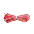 Multicolor 0.8mm No. 72 jade thread nylon braided cord for handmade DIY jewelry crafting - 0.8mm (1 Piece) / Gradient Dye #087 (Approx 10m)