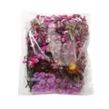 Mini mazzo di fiori secchi assortiti per decorazione di biglietti DIY - Kit materiale fai-da-te / Confezione da 17,5g / Viola
