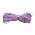 0.8mm purple No. 72 jade thread braided cord for DIY handmade bracelet and necklace - 0.8mm (10 Meters/Pack) / Light Purple