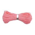 Pink 0.8mm braided jade thread nylon cord for DIY jewelry making and handicrafts - 0.8mm (10 Meters/Pack) / Flesh Pink