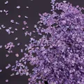 Iridescent purple AB glass crushed stones for DIY jewelry filler and nail art decor - Deep purple