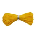 Bright yellow 0.8mm No. 72 jade thread bundle for DIY jewelry and bracelet weaving - 0.8mm (10 Meters/Pack) / Yellow