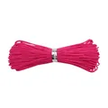 Vibrant 0.8mm hot pink 72 jade thread cord for DIY bracelet and necklace making - 10m/Bundle (0.8mm) / Rose Red