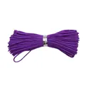 Premium 0.8mm purple braided jade thread for DIY handmade jewelry making and bracelets - 10m/Bundle (0.8mm) / Deep purple