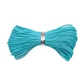 0.8mm cyan jade thread bundle for DIY jewelry, braided bracelets and handmade necklaces - 0.8mm (10m/Bundle) / Peacock Blue