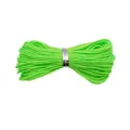 Bright neon green 0.8mm encrypted jade thread for DIY jewelry making and braiding - 0.8mm (10m/Bundle) / Fluorescent Green