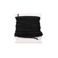 Premium 0.8mm black jade thread cord for DIY bracelet and necklace jewelry making - 0.8mm (5m Pack) / Black