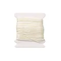 Premium 0.8mm white jade thread cord for DIY jewelry braiding and handmade necklaces - 0.8mm (5m Pack) / Beige