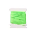0.8mm neon green jade thread cord for DIY handmade bracelet and necklace jewelry weaving - 0.8mm (5m/Bundle, 1 Piece) / Fluorescent Green