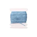 Premium 0.8mm light blue jade thread cord for DIY handmade jewelry bracelets and crafts - 0.8mm (5m/1 Piece) / Sky Blue