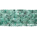 Natural green irregular pebble stone beads for DIY jewelry making and handmade necklaces - Approx. 40-45 Pieces/Strand / Green Aventurine