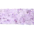 Natural light purple tumbled amethyst loose beads for DIY jewelry making material - Approx. 40-45 Pieces/Strand / Purple Jade