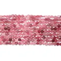 Natural strawberry quartz irregular nugget beads for DIY handmade jewelry crafts - Approx. 40-45 Pieces/Strand / Strawberry Quartz