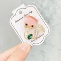 Charmante katzenförmige Brosche mit rosa Stein, Strass und Perlendetail. - Cartoon Katze (A10-18) / Rosa