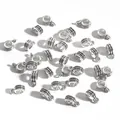 Perles d'espacement cylindriques en alliage argent antique avec boucles pour bijoux DIY - Style 018 (Argent Antique)