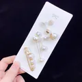 Elegantes Set mit weißen Perlen-Sicherheitsnadeln zur Kleidungs- und Taillenanpassung auf Karte - Gold Perlen Nadel Set (5)