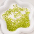 Perles de pierre concassée en verre vert olive pour la fabrication de bijoux DIY - 20 Pcs/Pack / Vert Olive