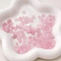 Perles en verre rose irrégulières imitant la pierre naturelle pour la création DIY - 20 Pcs/Pack / Grand Quartz Rose