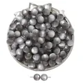 Premium grey resin cat eye round loose beads with straight holes for DIY jewelry crafting - 12mm 10 Pieces/Pack / Gray