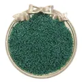 Dunkelgrüne Glasperlen in Jade-Optik für die DIY-Schmuckherstellung und Bastelarbeiten - Dunkelgrün