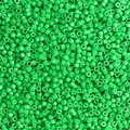 Perline di vetro verde brillante in massa per la creazione di gioielli fai da te. - Verde Brillante