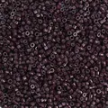 Perline di vetro viola scuro con effetto pittura a olio per creazione gioielli fai da te - Porpora Roland