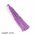 Nappina decorativa viola da 12cm per la creazione di gioielli e accessori per capelli - 1 Pezzo / Viola chiaro