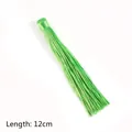 Nappina in seta verde da 12cm per creazione di gioielli fai-da-te e forcine antiche - 1 Pezzo / Verde chiaro