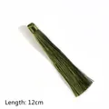 Nappina decorativa verde oliva in seta per creazione gioielli e artigianato fai-da-te - 1 Pezzo / Verde oliva
