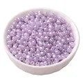 High-quality 4mm lavender purple glass seed beads for handmade DIY jewelry crafts - 4mm (15g/Pack) / Dark Gray Purple