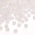 Gefacetteerde iriserende diamant kristallen kralen voor DIY handgemaakte sieraden - Iriserend Helder