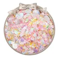 Colorful irregular mixed sequins and glitter flakes for DIY handmade jewelry accessories - Style 10 Orange Pink