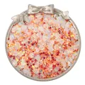 Mixed colorful heart and star shaped sequins for DIY jewelry and clothing crafts - Style 14 Red