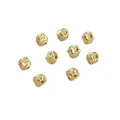 Irregular gold-filled stone spacer beads for DIY 14k gold-plated jewelry making crafts - Style 02 Irregular Bead / 1 Piece