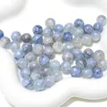 Hochwertige 10mm irisierende blaue Glasperlen für DIY-Schmuckherstellungszubehör - 20 Stück/Packung (10mm) / Aurora Blau Farbe 9