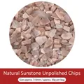 Natural sunstone undrilled chips for jewelry DIY, size approx 3-8mm, 50g per pack - 50g Pack / Natural Sunstone