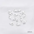 10mm silver lobster clasps for DIY jewelry making accessories and necklace repair - Lobster Clasp / 10mm (1 Piece) / Thick Silver