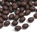 Vintage dark brown oval ceramic beads for DIY handmade jewelry making and accessories - Rose Olive Bead / 5 Pieces/Pack (8x10mm) / Dark Coffee