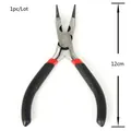 Professionelle 12 cm Schmuckzange mit schwarzem Griff für DIY-Handwerkszubehör - Schwarzgriff Schmuckzange / 12cm