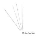 12,8 cm flexible Perlennadel mit großem Öhr für handgefertigten DIY-Schmuck - 5 Stück / 12.8cm
