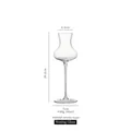 Elegant whiskey nosing glass crystal goblet with unique trumpet shape and 140ml capacity - 140ml / Style A (Nosing Glass)