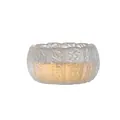 Handcrafted Chinese style frosted glass tea cup featuring a unique walnut pumpkin texture - Frosted Tea Cup / Single Cup / Frosted